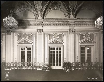 Sala da ballo al Coplay Plaza hotel, Boston, 1912 o 1913 da Byron Company